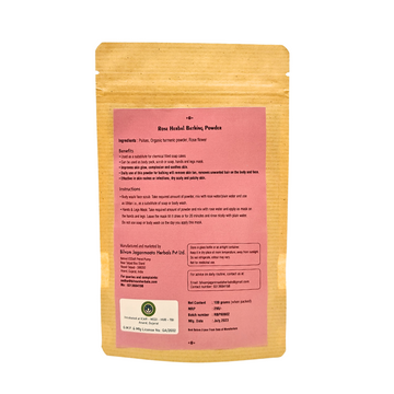 Rose Herbal Bathing Powder - 100g